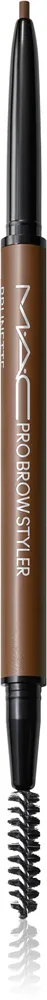Карандаш для бровей MAC Cosmetics Pro Brow Styler со щёточкой, для прорисовки волосков, 0,08 г, оттенок Brunette