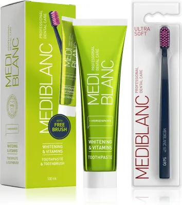 Набор MEDIBLANC Set TP Vitamin + TB Ultra Soft паста и сверхмягкая щётка