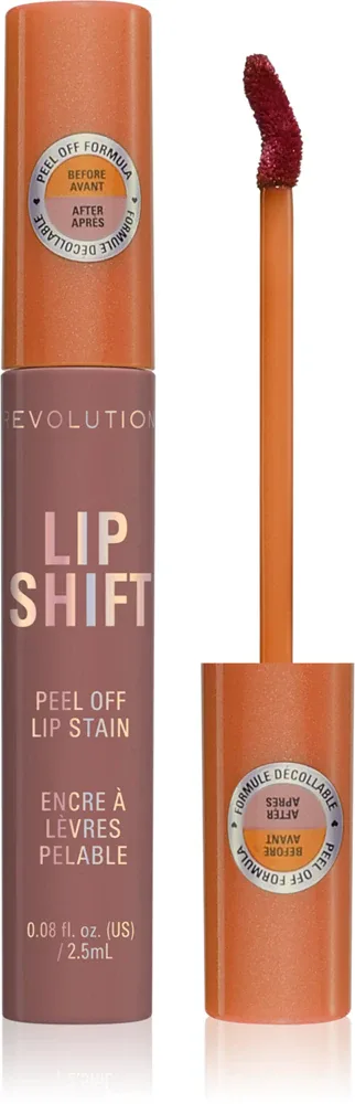 Тинт для губ Revolution Lip Shift Peel Off Lip Stain стойкий, 2,5 мл, оттенок Moonlight Nude