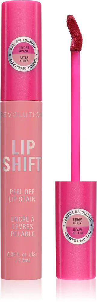 Тинт для губ Revolution Lip Shift Peel Off Lip Stain стойкий, 2,5 мл, оттенок Celestial Pink