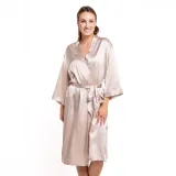 Халат Notino Silk Collection Silk Bathrobe шёлковый, в подарочной упаковке, 1 шт — фото 5