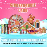 Блеск для губ NYX Professional Makeup Gingerbaddie Land Gum Drop увлажняющий, праздничная коллекция, 1 шт, оттенок 03 Cranberry Splash — фото 8