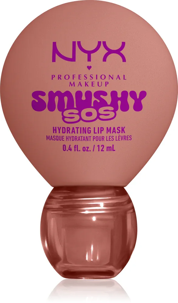 Маска для губ NYX Professional Makeup Smushy SOS увлажняющая, с Ceramide NP и гиалуронатом натрия, 12 мл, оттенок 02 Shea So Smooth