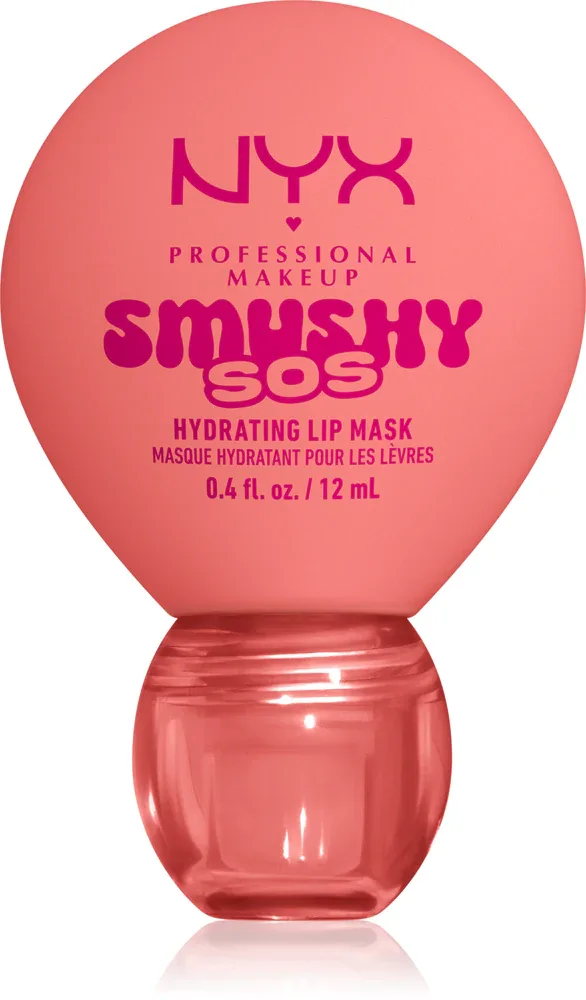 Маска для губ NYX Professional Makeup Smushy SOS увлажняющая, с Ceramide NP и гиалуронатом натрия, 12 мл, оттенок 03 Peachy Pamper