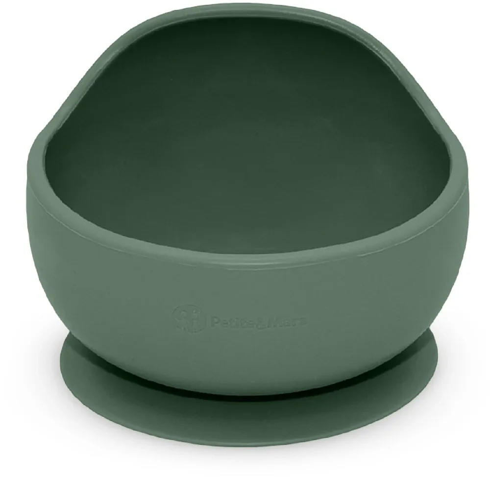 Petite&Mars Take&Match Silicone Bowl - Набор силиконовой посуды детской Petite Mars Take Match Silicone Bowl нескользящий, для микроволновой печи, 360 мл, 360 мл