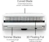 Электробритва RIO Go Smooth Wet Dry Lady Shaver, влажное и сухое бритьё, 1 шт — фото 3