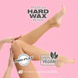 Воск для депиляции RIO Hard Wax Beads Rose в гранулах, с ароматом розы — фото 3