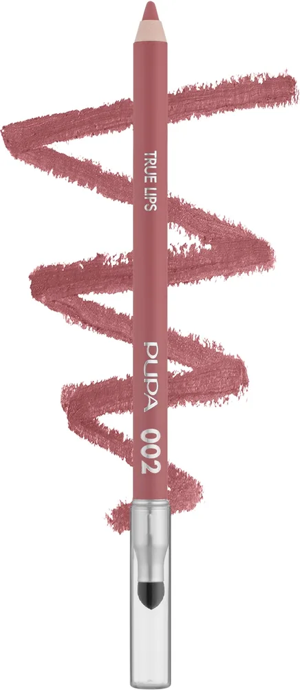 Контурный карандаш для губ Pupa True Lips, оттенок 02 - Tea Rose