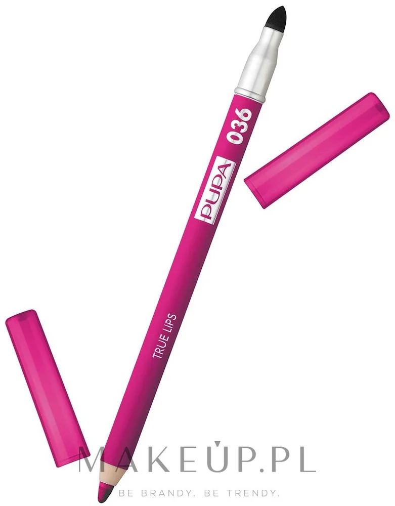 Контурный карандаш для губ Pupa True Lips, оттенок 36 - Intense Fuchsia