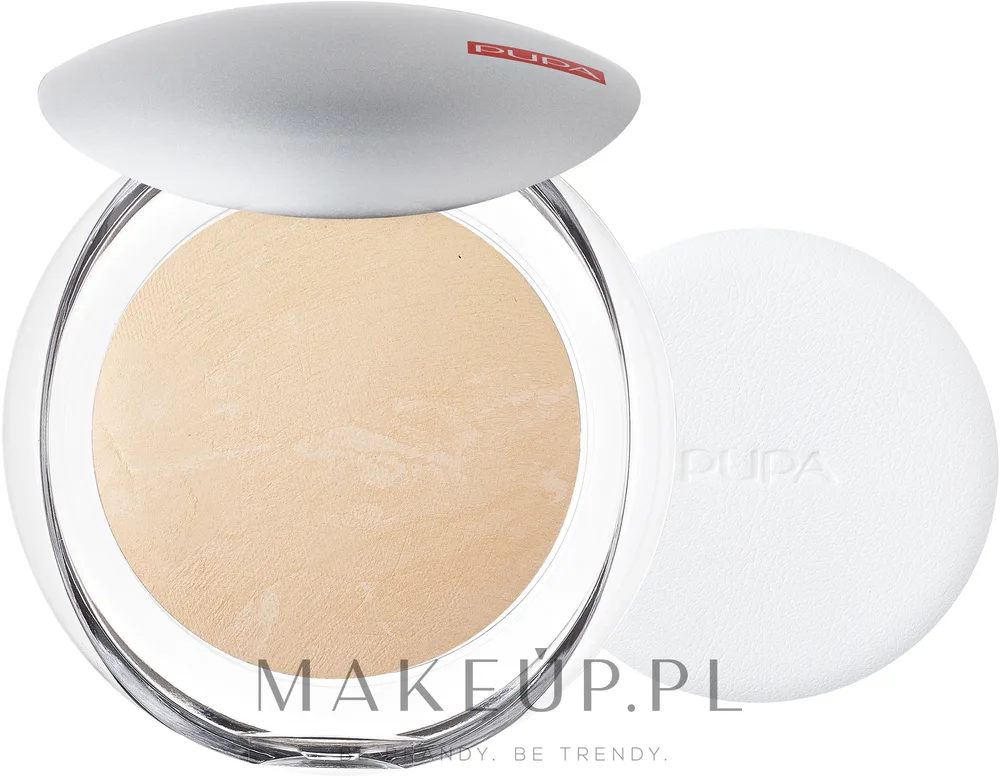 Запечённая компактная пудра Pupa Luminys Silky Baked Face Powder с сатиновым финишем, 9 г, оттенок 04 - Champagne