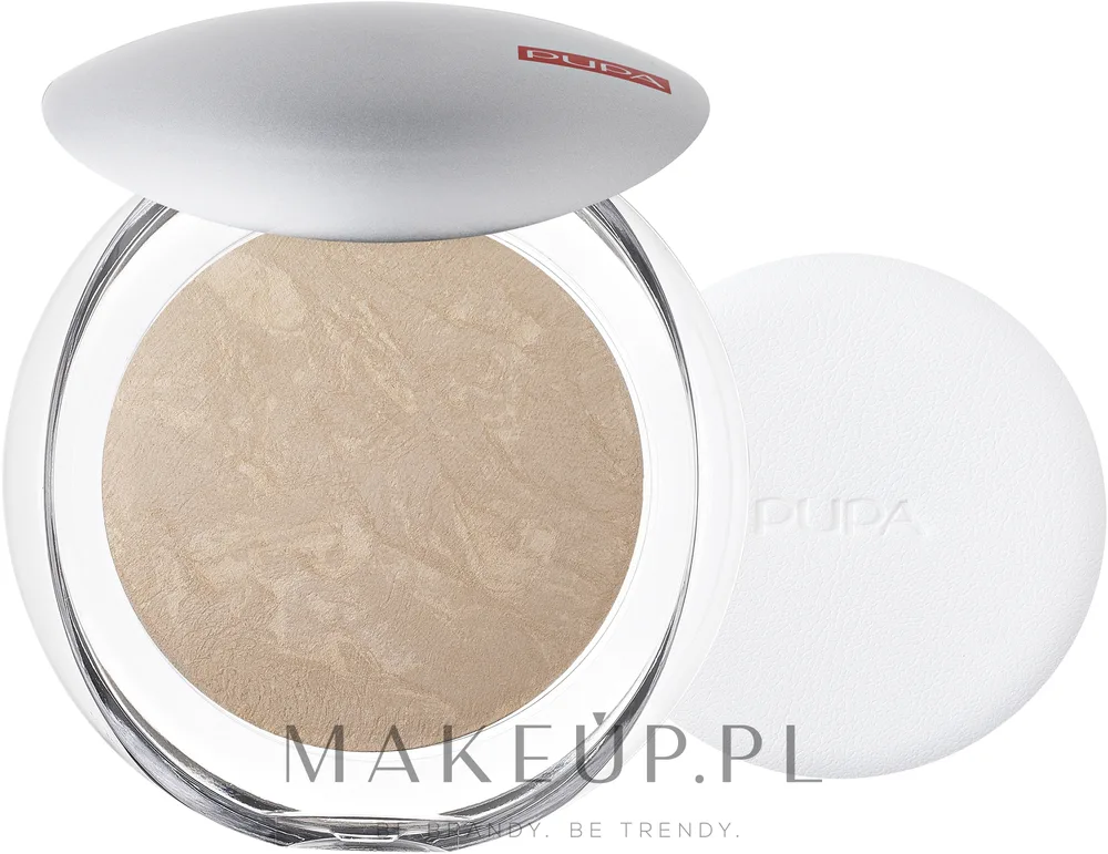 Запечённая компактная пудра Pupa Luminys Silky Baked Face Powder с сатиновым финишем, 9 г, оттенок 05 - Amber Light