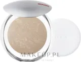 Запечённая компактная пудра Pupa Luminys Silky Baked Face Powder с сатиновым финишем, 9 г, оттенок 05 - Amber Light — фото 1