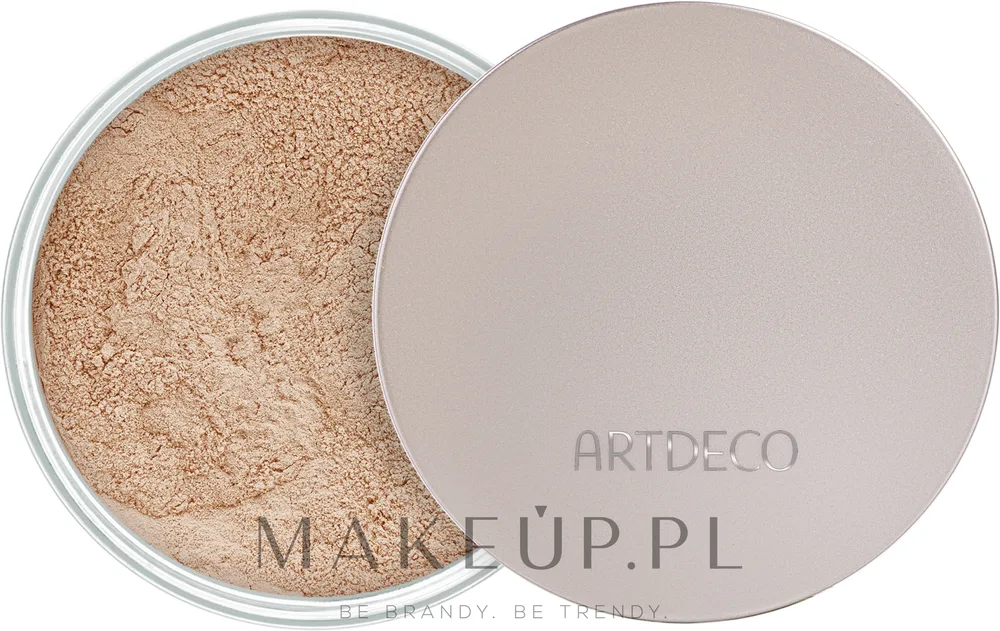Минеральная рассыпчатая пудра-основа Artdeco Mineral Powder Foundation матирующая, 15 г, оттенок 02 - Natural Beige