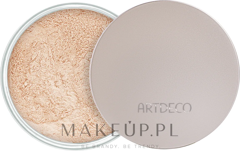 Минеральная рассыпчатая пудра-основа Artdeco Mineral Powder Foundation матирующая, 15 г, оттенок 03 - Soft Ivory