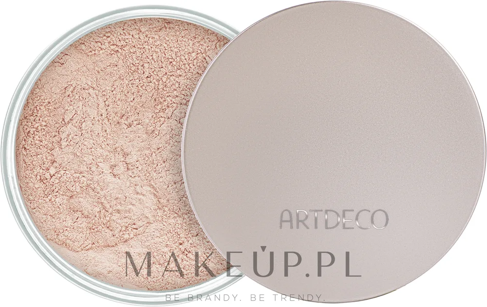 Минеральная рассыпчатая пудра-основа Artdeco Mineral Powder Foundation матирующая, 15 г, оттенок 06 - Honey