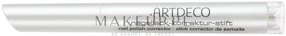 Artdeco Nail Polish Corrector Stick карандаш-корректор для лака для ногтей со сменными наконечниками маникюр 4.5 мл
