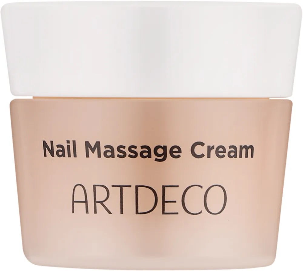 Artdeco Nail Massage Cream крем для массажа ногтей и кутикулы питательный с витаминами А и Е уход за ногтями 17 мл