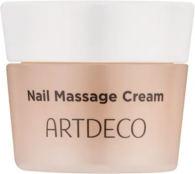 Artdeco Nail Massage Cream крем для массажа ногтей и кутикулы питательный с витаминами А и Е уход за ногтями 17 мл