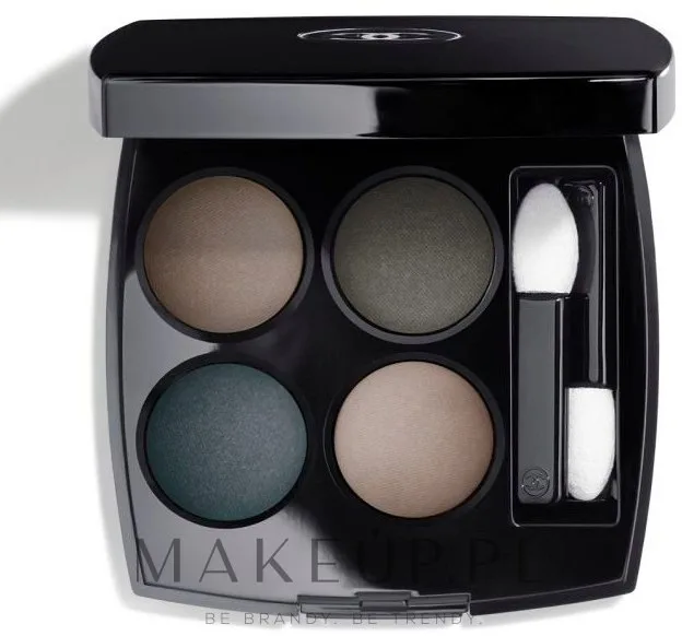 Тени для век Chanel Les 4 Ombres четверные, оттенок 324 - Blurry Blue