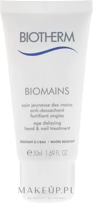 Крем для рук и ногтей Biotherm Biomains с термальным планктоном и пантенолом 50 мл