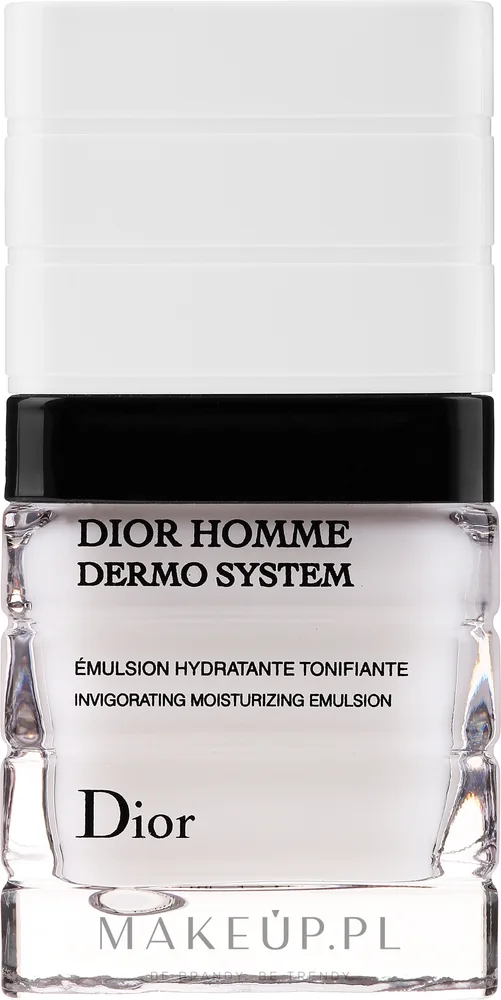 Dior Homme Dermo System Emulsion эмульсия увлажняющая для лица мужская уход после бритья с гиалуроновой кислотой 50 мл