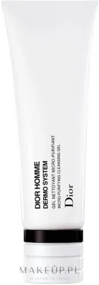 Очищающий гель для лица Dior Homme Dermo System для мужчин с глицерином 125 мл
