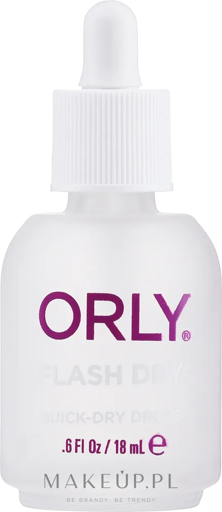 Orly Flash Dry капли-сушка для лака для ногтей с блеском, быстрая сушка маникюра, 118 мл