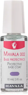 Mavala 002 Base + Silicium база под лак для ногтей защитная основа для маникюра прозрачное базовое покрытие 10 мл