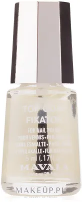 Mavala Top Coat Fixator верхнее покрытие для ногтей 5 мл, топ для маникюра с глянцевым блеском, закрепитель лака