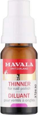 Mavala Thinner for Nail Polish разбавитель для загустевшего лака для ногтей восстановление консистенции 10 мл