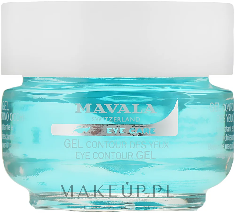 Mavala Eye Contour Gel гель для век и кожи вокруг глаз освежающий, база под макияж, 15 мл