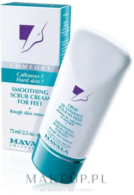 Mavala Smoothing Scrub Cream крем-скраб для стоп разглаживающий отшелушивающий против огрубевшей кожи 75 мл