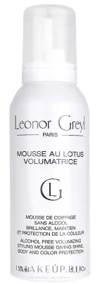 Leonor Greyl Mousse au Lotus Volumatrice мусс для волос для объёма 150 мл, пенка для укладки с лотосом и растительными экстрактами, для тонких волос