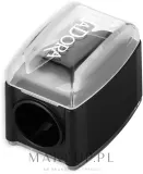IsaDora Pencil Sharpener Slim точилка для косметических карандашей узкая с контейнером для стружки и щёточкой прозрачный корпус — фото 2