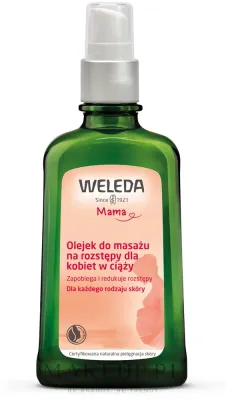 Масло для тела от растяжек Weleda Stretch Mark Massage Oil с миндалём и маслом зародышей пшеницы 100 мл