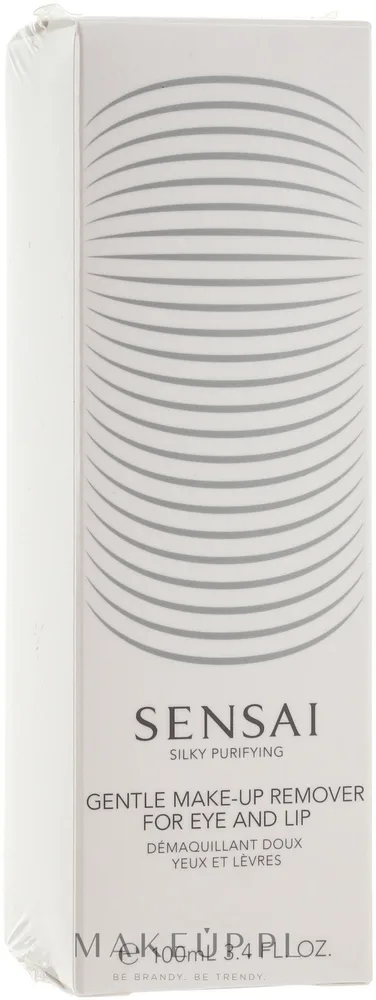 Sensai Silky Purifying средство для снятия макияжа с глаз и губ деликатное для водостойкой косметики со скваланом и шёлком 100 мл