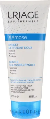 Гель-крем для умывания Uriage Xemose Gentle Cleansing Syndet мягкий, для очень сухой и атопичной кожи, 200 мл