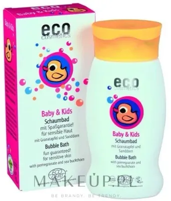 Eco Cosmetics Baby and Kids пена для ванны детская для чувствительной кожи с гранатом и облепихой 200 мл