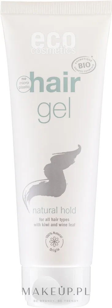 Eco Cosmetics Hair Gel гель для укладки волос натуральный с берёзовой водой кофеином и маслом жожоба 125 мл