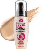 Dermacol Matt Control тональный крем матирующий стойкий водостойкий для жирной кожи с помпой 30 мл, оттенок 2 - Fair — фото 1