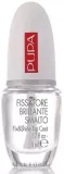 Pupa Fix and Shine Top Coat верхнее покрытие для ногтей глянцевое 5 мл, топ-закрепитель лака с эффектом блеска для маникюра — фото 1