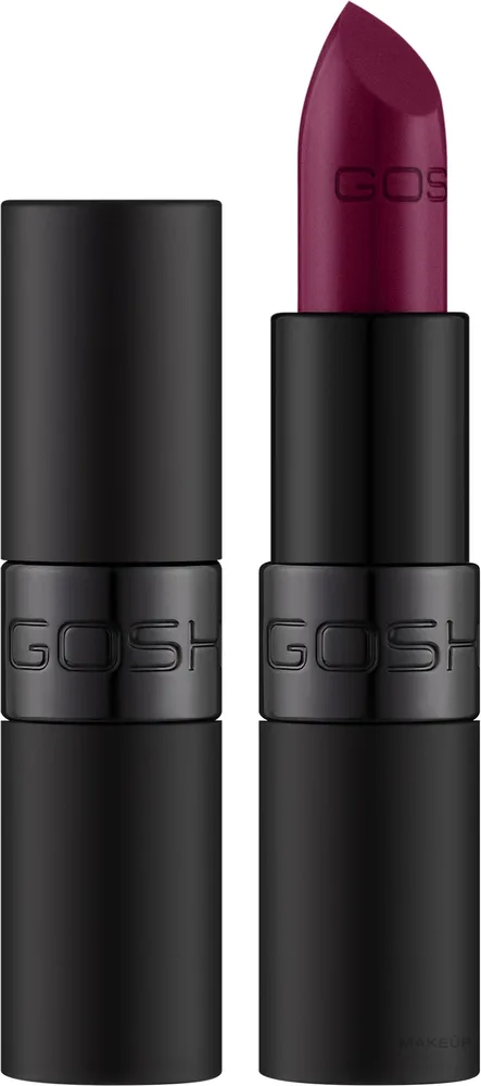 Помада для губ Gosh Copenhagen Velvet Touch Lipstick, оттенок 170 - Night Kiss