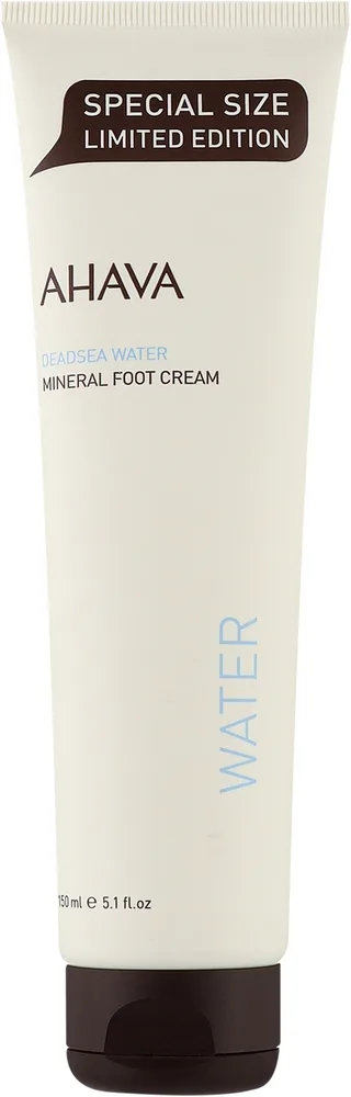 Крем для ног Ahava Deadsea Water Mineral Foot Cream минеральный, питательный, с водой Мёртвого моря
