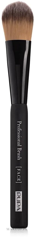Кисть для тональной основы Pupa Foundation Brush плоская скруглённая