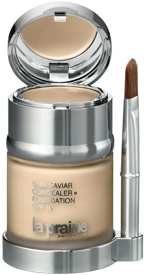 Тональная основа La Prairie Skin Caviar с корректором SPF 15, 30 мл, оттенок Golden Beige