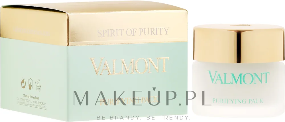 Очищающая глиняная маска для жирной и комбинированной кожи Valmont Dermo & Adaptation Purifying Pack, 50 мл