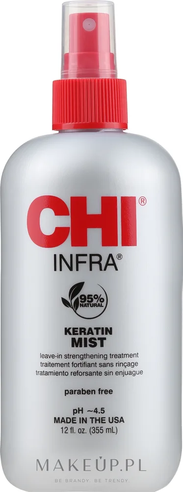 Несмываемый кератиновый спрей-кондиционер для волос CHI Keratin Mist 355 мл