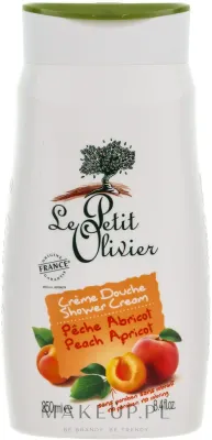 Le Petit Olivier Shower Cream Peach Apricot крем для душа персик и абрикос питательный очищающий гель с фруктовыми экстрактами для тела 250 мл