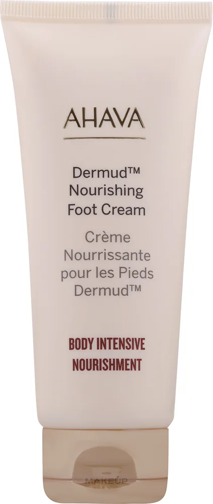 Крем для ног Ahava Leave-on Deadsea Mud Foot Cream интенсивный, для сухой и чувствительной кожи, 100 мл