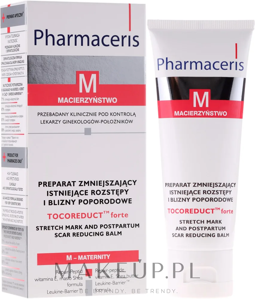 Бальзам против растяжек и послеродовых рубцов Pharmaceris M Tocoreduct Forte Stretch Mark Reduction Balm